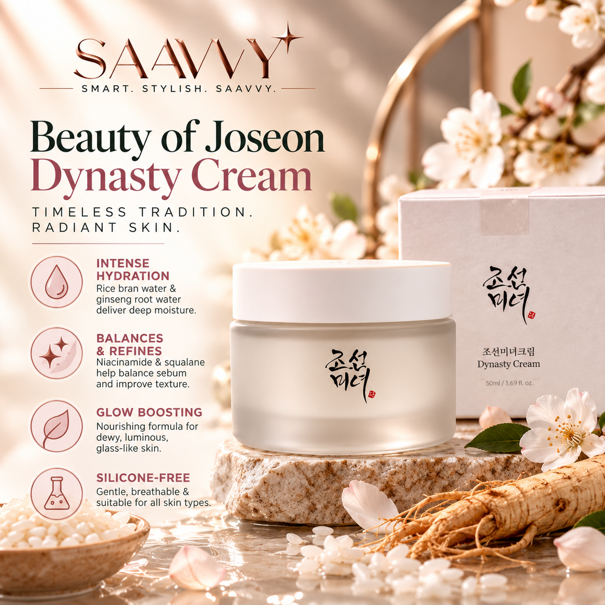 Beauty of Joseon Dynasty Cream (50ml) - SAAVVY