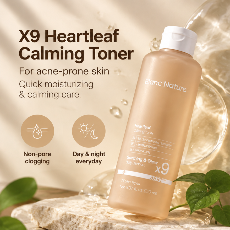 Blanc Nature Heartleaf Toner (300ml) - SAAVVY
