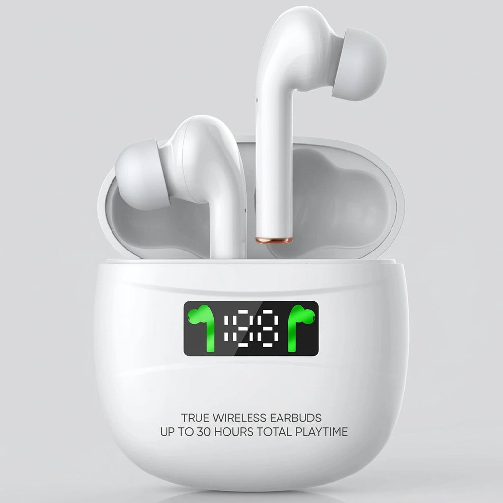TWS Earbuds Bluetooth 5.2 | IPX7 LED Charging Case - SAAVVY