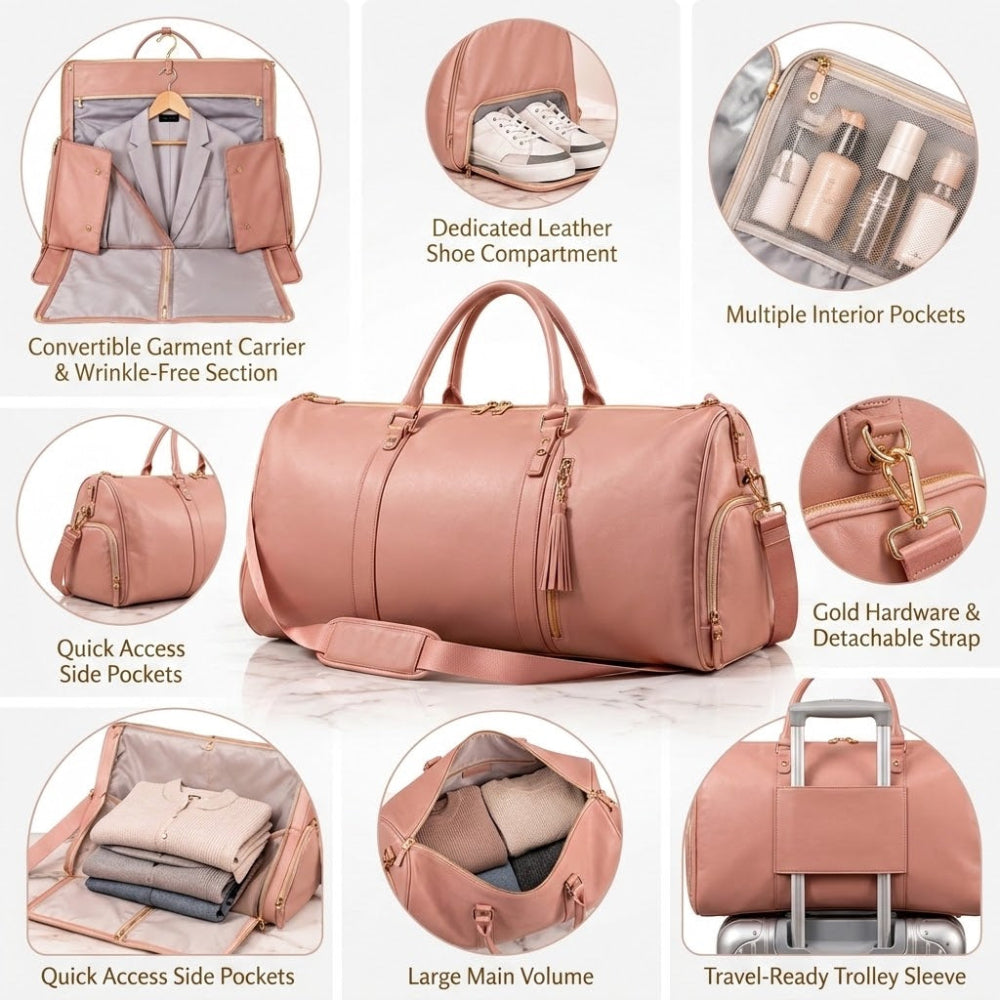 Convertible Garment Travel Bag | SAAVVY - SAAVVY