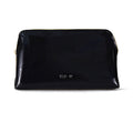 Leather Cosmetic Bag with Mirror - SAAVVY
