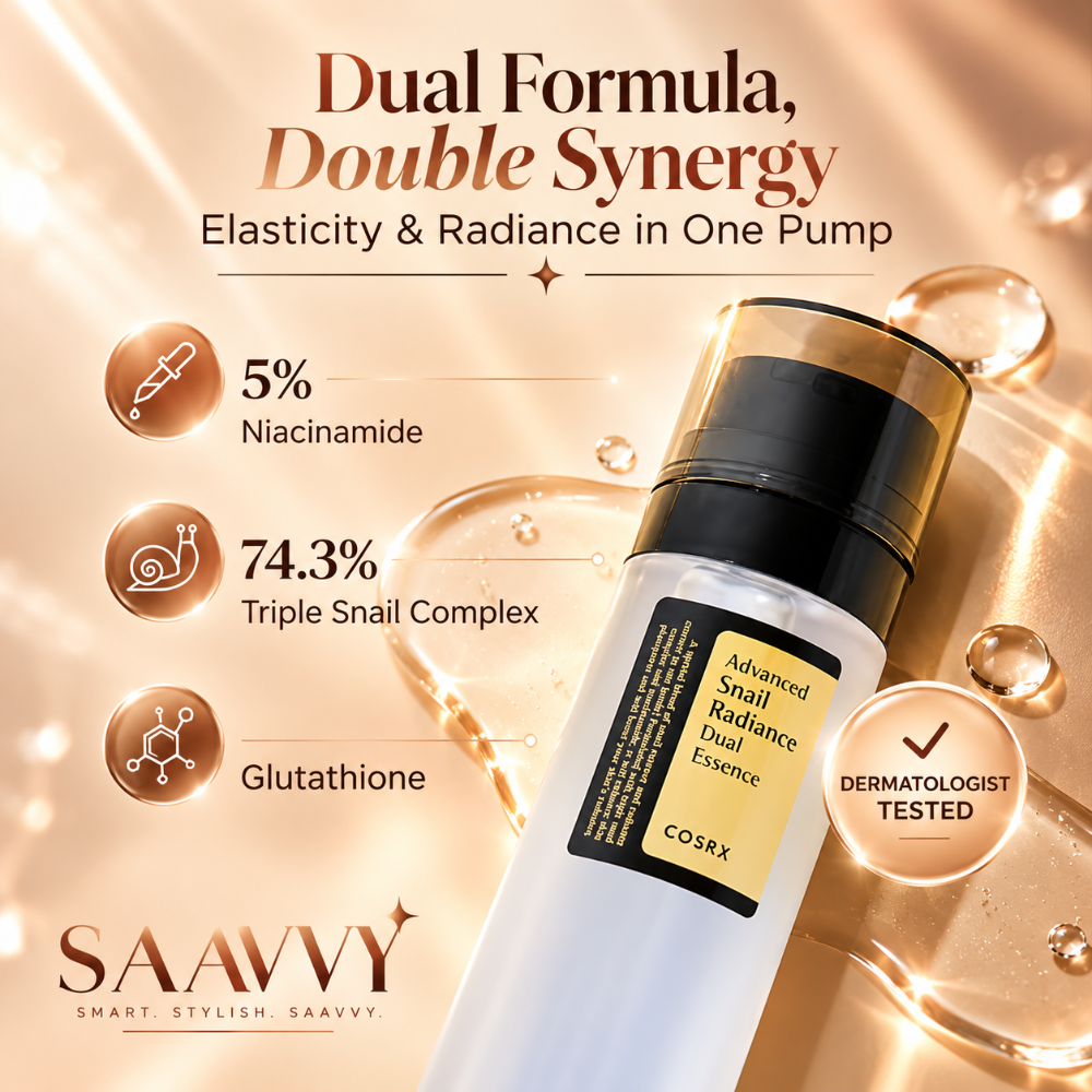 COSRX Snail Radiance Dual Essence - SAAVVY