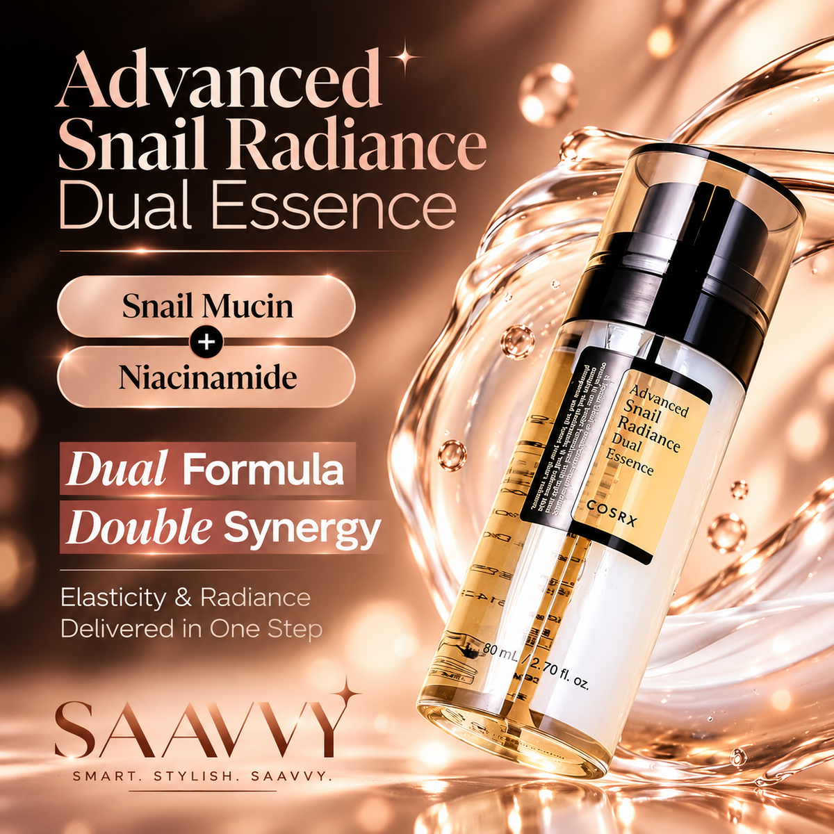COSRX Snail Radiance Dual Essence - SAAVVY