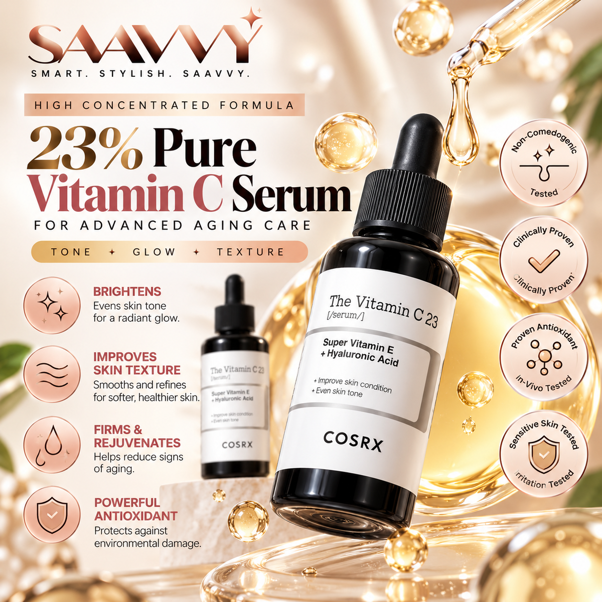 COSRX Vitamin C Serum - SAAVVY