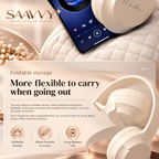 Wireless Bluetooth Headphones with Call Support - SAAVVY