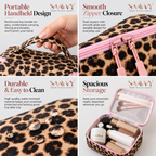 SAAVVY Luxe Leopard 4-Piece Travel Organizer Set - SAAVVY