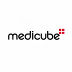  medicube logo on a white background