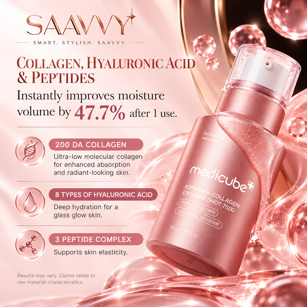 MEDICUBE PDRN Pink Collagen Exosome Shot 7500 - SAAVVY