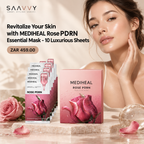 MEDIHEAL Rose PDRN Essential Mask — 10 Sheets - SAAVVY