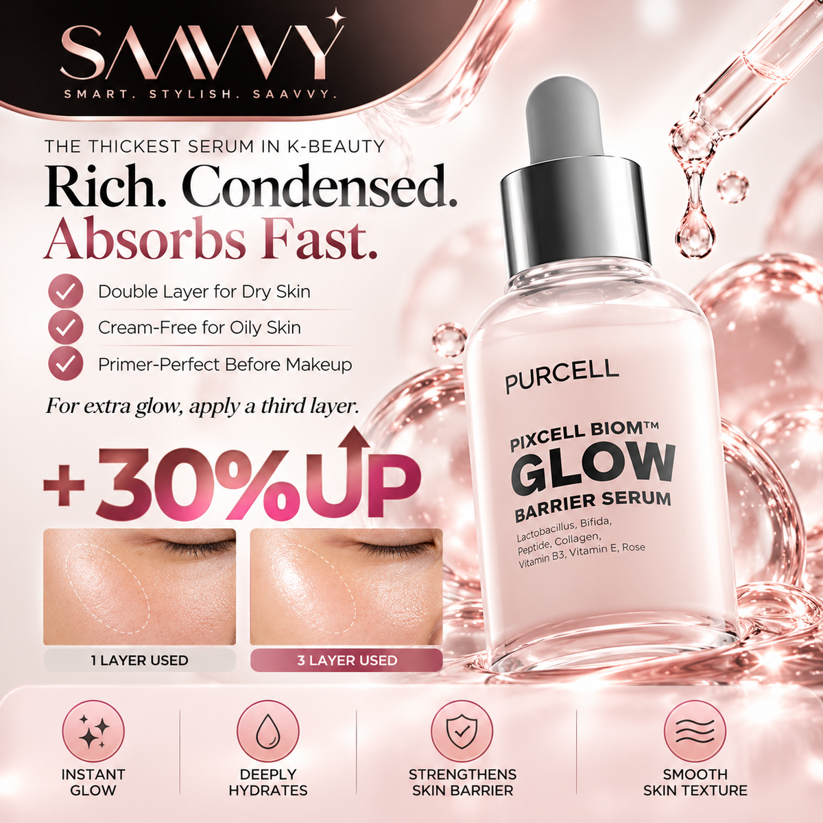 Purcell Biom Glow Serum - SAAVVY