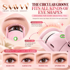 Rechargeable Electric Lash Curler - SAAVVY