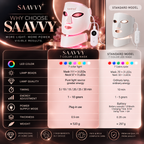 SAAVVY LED Face & Neck Mask - SAAVVY