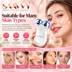 5 in 1 Microcurrent Facial Massager - SAAVVY