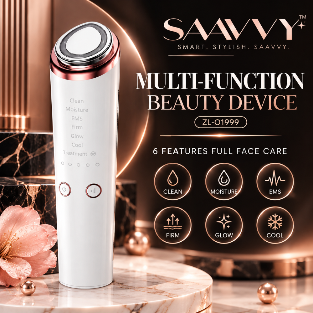 SAAVVY 5-in-1 EMS Facial Sculpting & Lifting Device