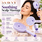 SAAVVY AirMist Scalp & Hair Brush - SAAVVY