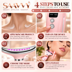 SAAVVY EMS Microcurrent Facial Device - SAAVVY