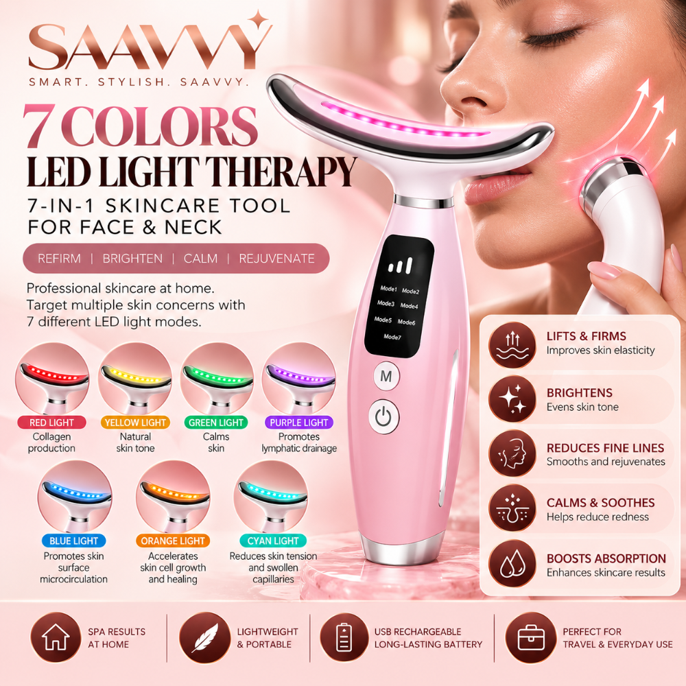 SAAVVY EMS Microcurrent Facial Device - SAAVVY
