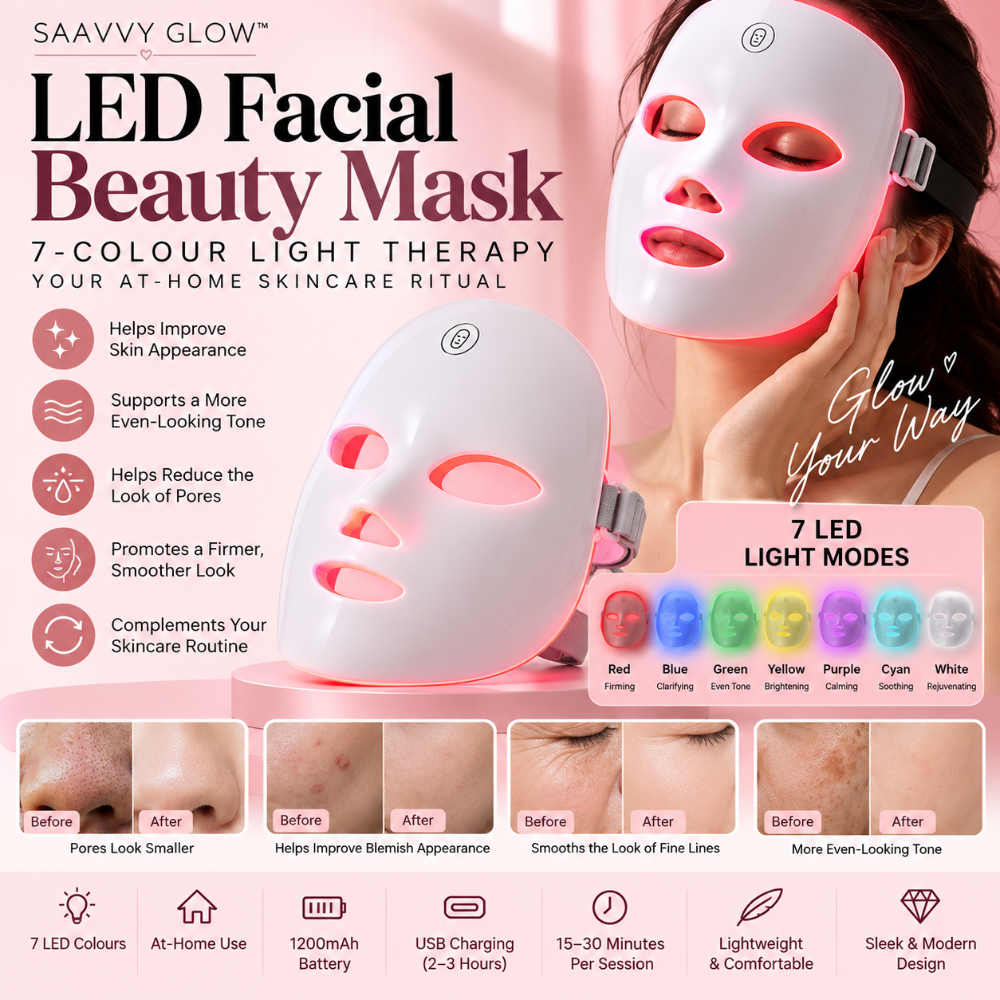 LED BEAUTY FACE MASK 