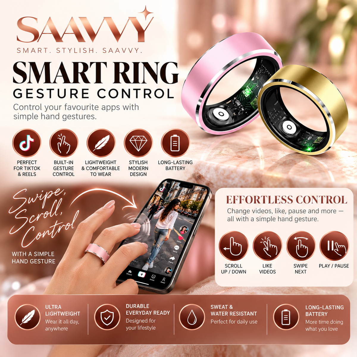 Smart Ring - SAAVVY