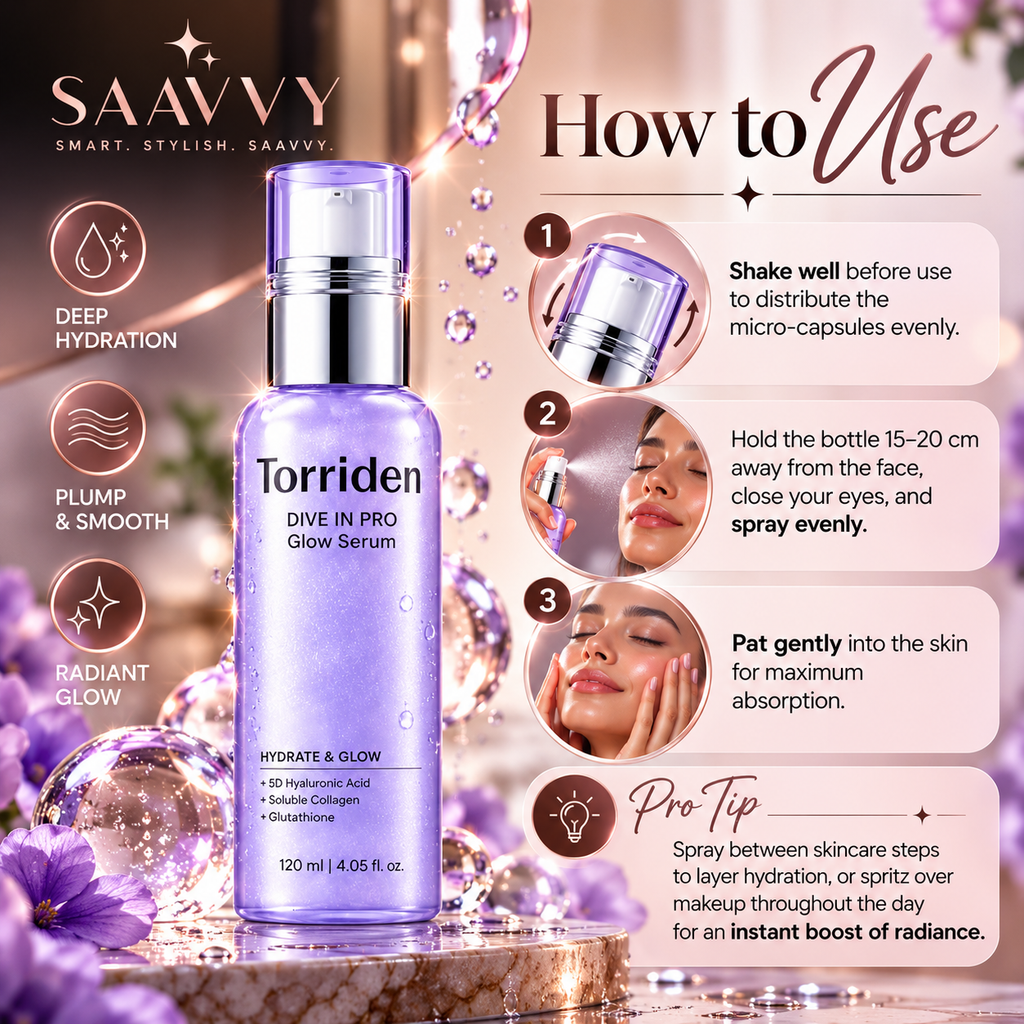 Torriden DIVE-IN PRO Glow Serum (120ml) - SAAVVY