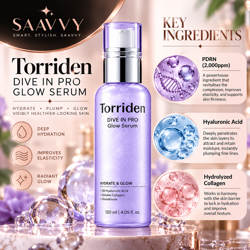 Torriden DIVE-IN PRO Glow Serum (120ml) - SAAVVY