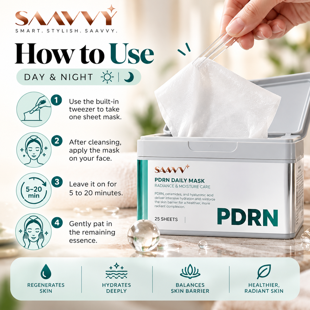 VT PDRN Daily Mask — 30 Sheets - SAAVVY