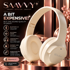 Wireless Bluetooth Headphones with Call Support - SAAVVY